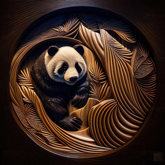 3D модель Велика панда (STL)